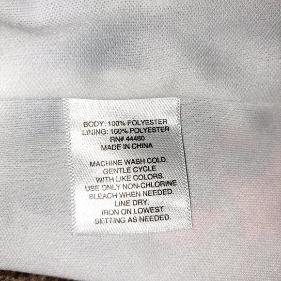 Dress T Paisley Print Sleeveless Shift Dress Size 10 - Picture 8 of 8